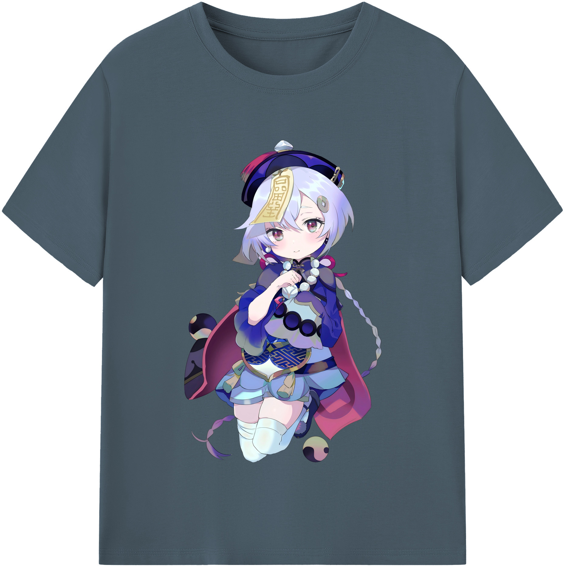 げんし神 七七 なな  genshin Nana 綿100％半袖Tシャツ（フロントプリント）